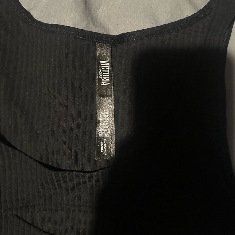 Victoria Sport Black Athletic Tank Top